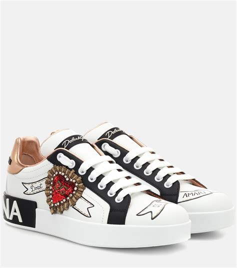 dolce gabbana queen of hearts sneakers|farfetch dolce gabbana sneakers.